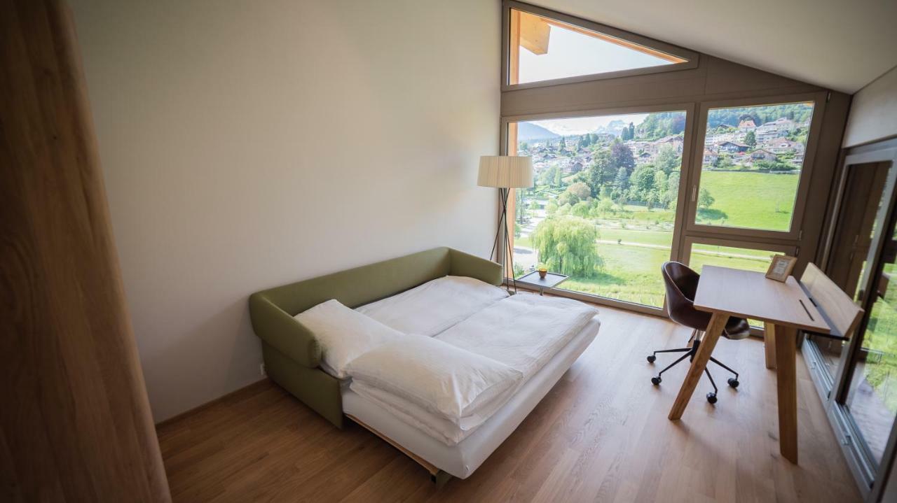 Seaside-Lodge, Top Apartment Spiez Exterior photo