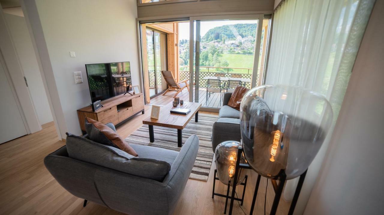 Seaside-Lodge, Top Apartment Spiez Exterior photo